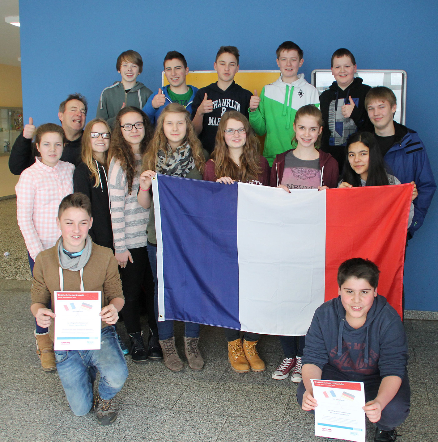 Internet-Teamwettbewerb Französisch
