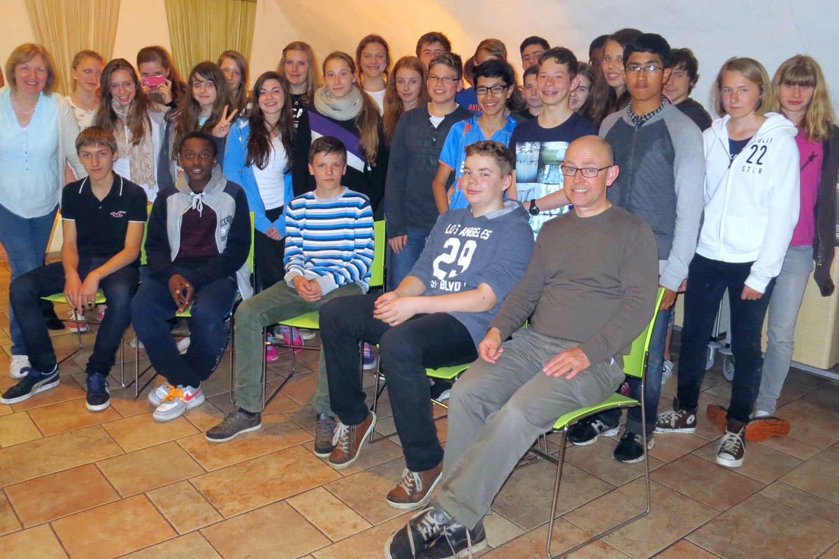 Schüleraustausch mit der „St. Bernard`s Grammar School“ aus Slough am Gymnasium Schloß Wittgenstein