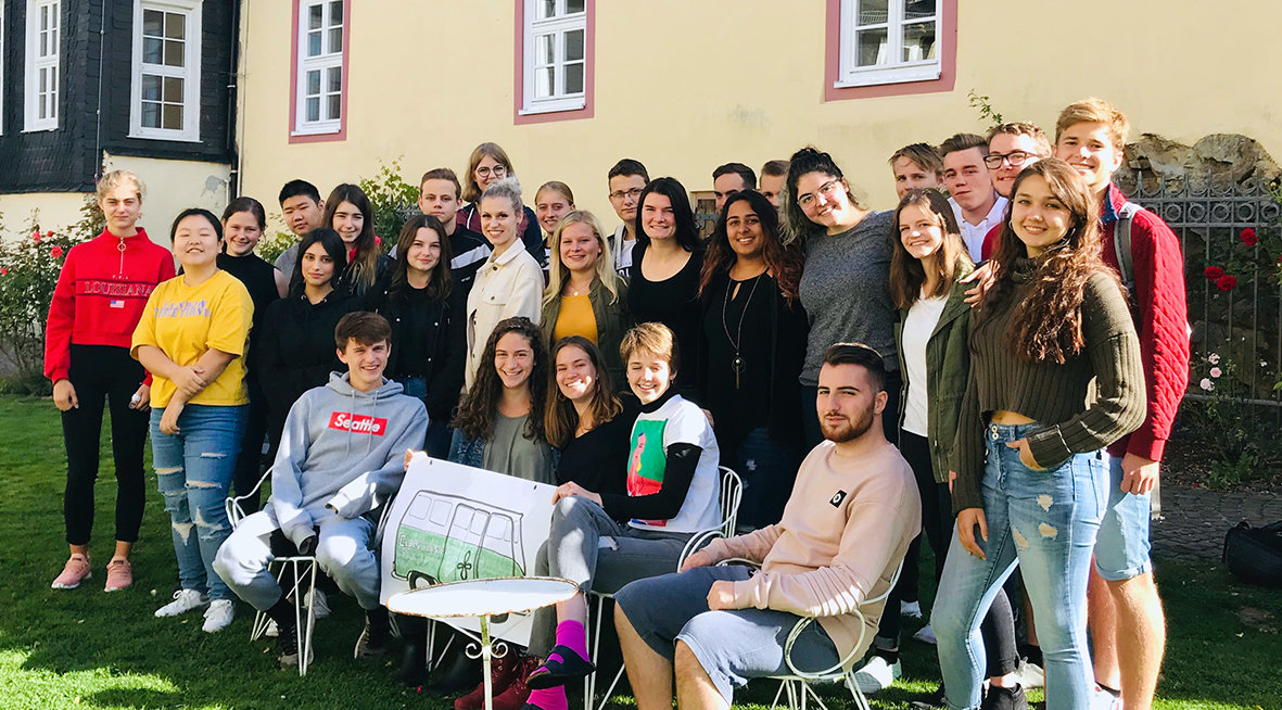 Deutsch-amerikanische Begegnungen am Gymnasium Schloss Wittgenstein – Fremdsprachenunterricht einmal anders